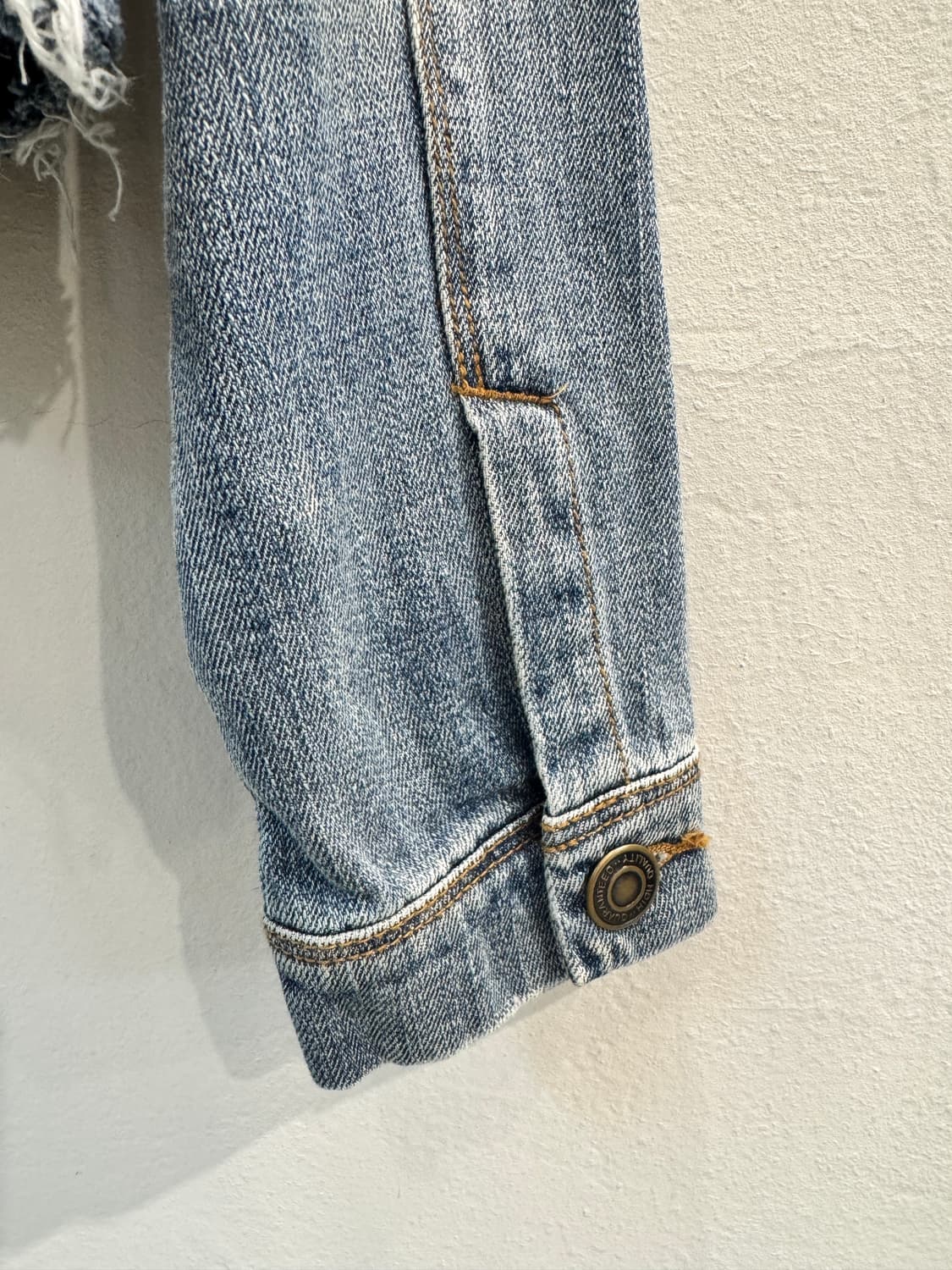 japan vintage 컷오프 데님자켓 상품이미지7