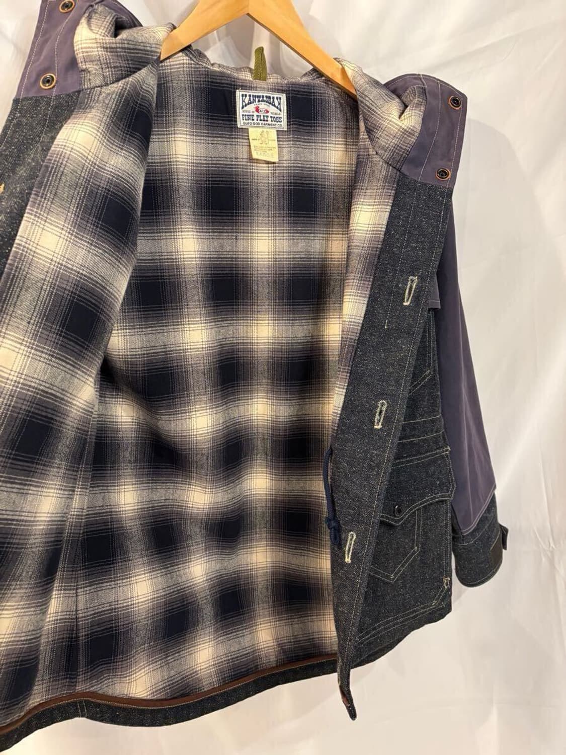 [L] 콜림보 캔버스백 더블매키노 헌팅자켓 상품이미지6