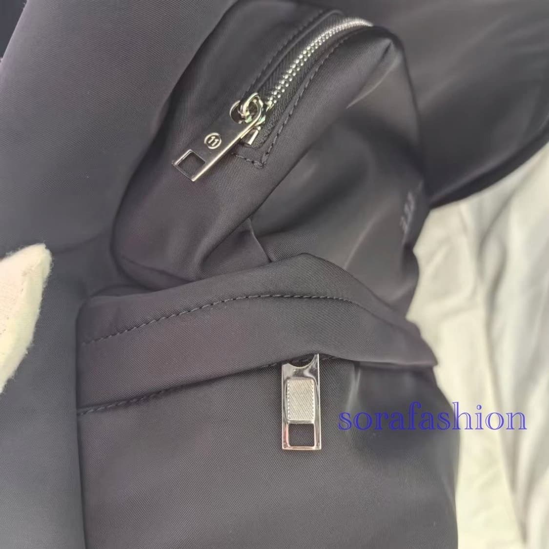 마르지엘라 mm6 블랙 백팩 유니섹스 상품이미지6