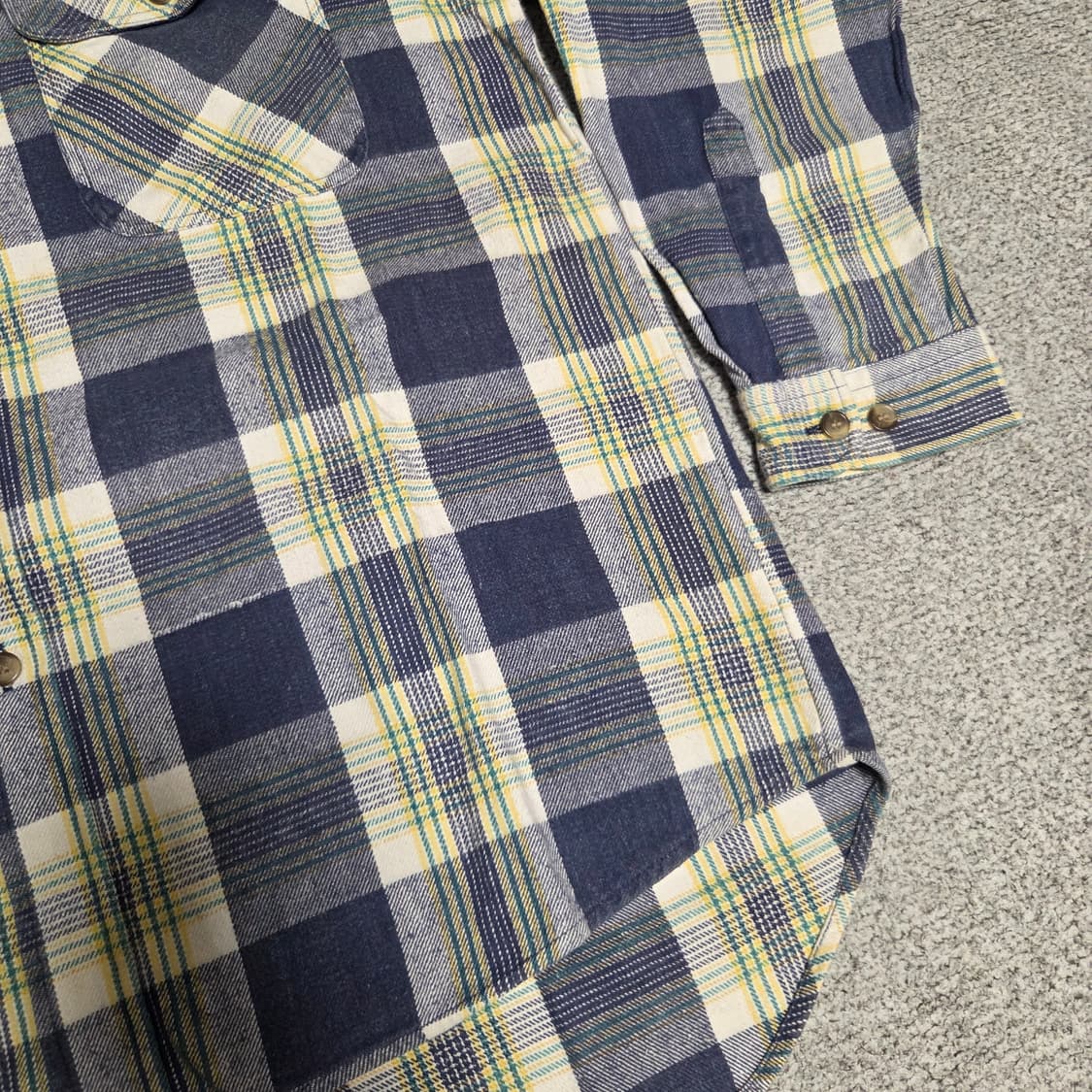 Tass Finder 재팬 체크셔츠 L(100) 상품이미지3