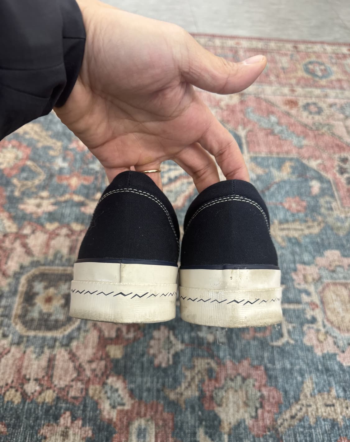 비즈빔 스캐그웨이 슬립온 (Visvim ZAHRA PATTEN) 9.5 상품이미지4