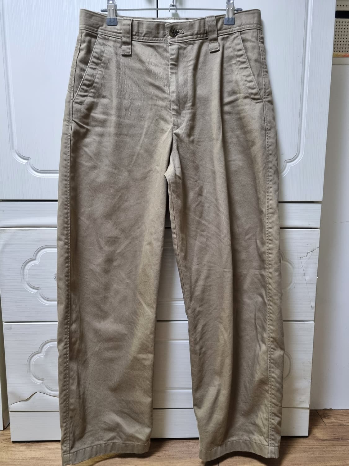 유니클로 와이드핏치노팬츠 73사이즈 상품이미지2