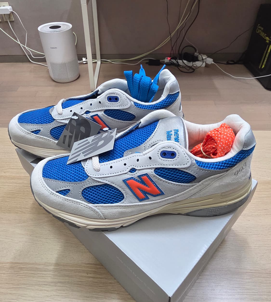 [새제품,265]뉴발란스 키스 메디슨스퀘어 993 그레이매터 상품이미지2