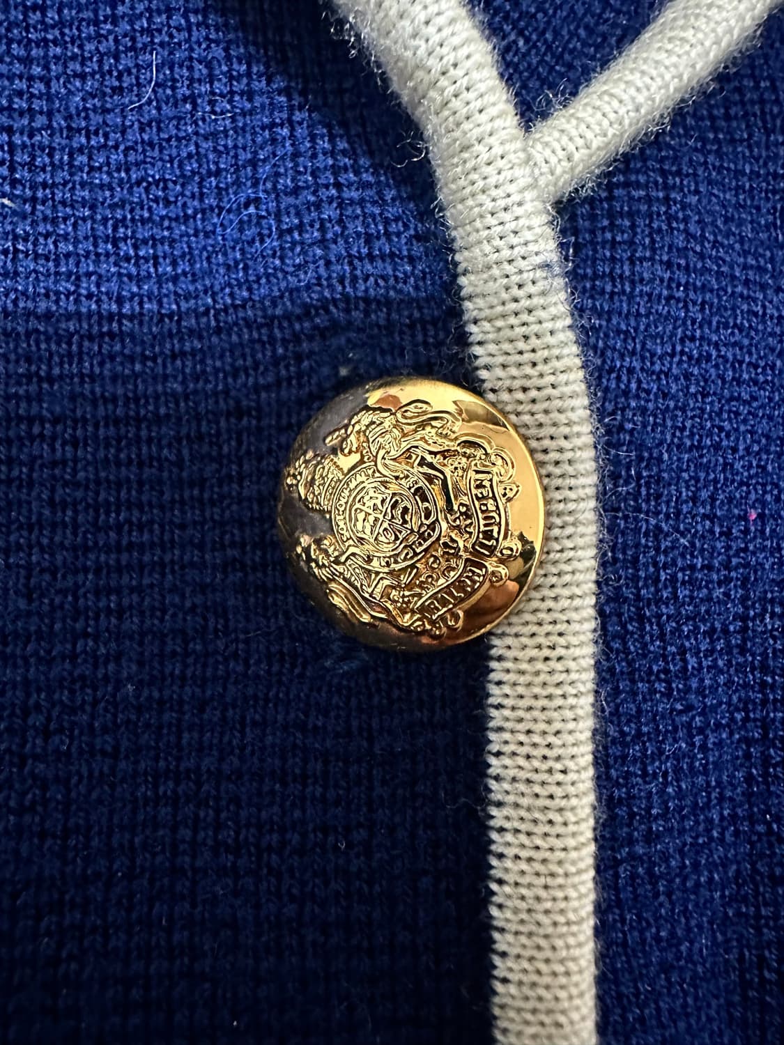 폴로 랄프로렌 네이비 니트 자켓 상품이미지5