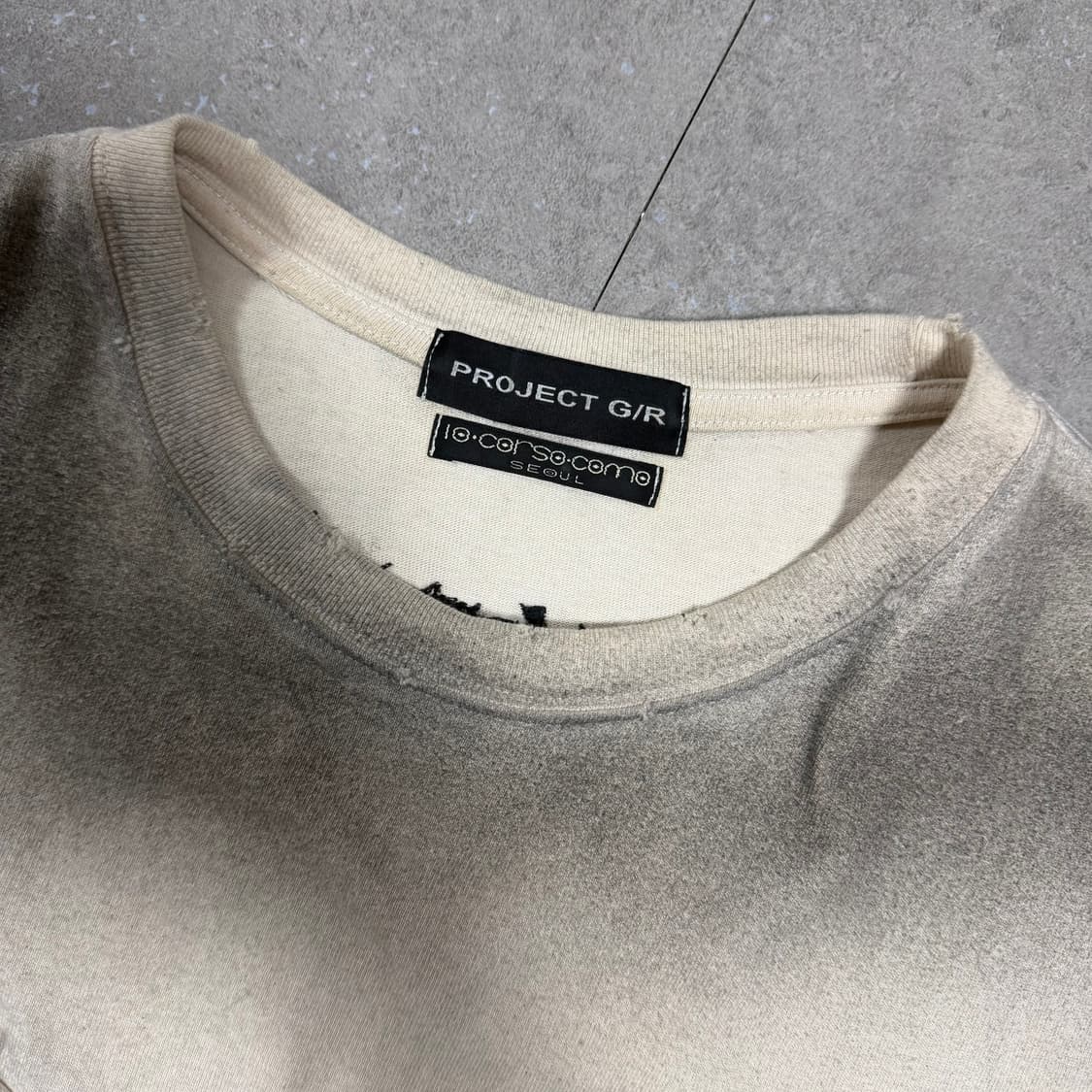Projectgr 프지알 꼬르소꼬모 반팔 1사이즈 상품이미지2