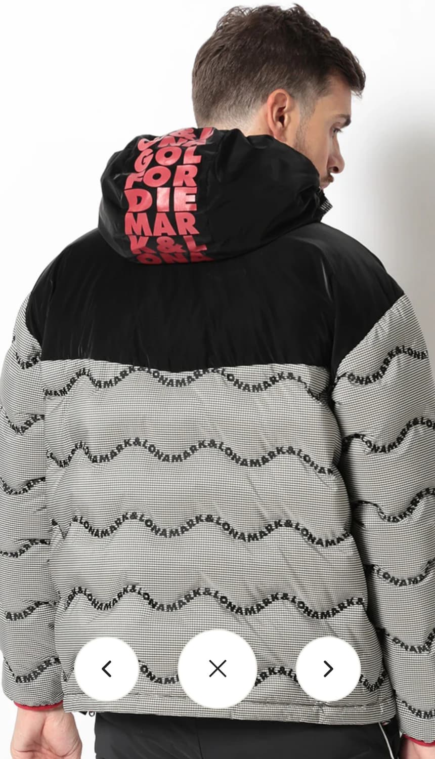 (새상품)마크앤로나 리플 다운점퍼 골프패딩 상품이미지9