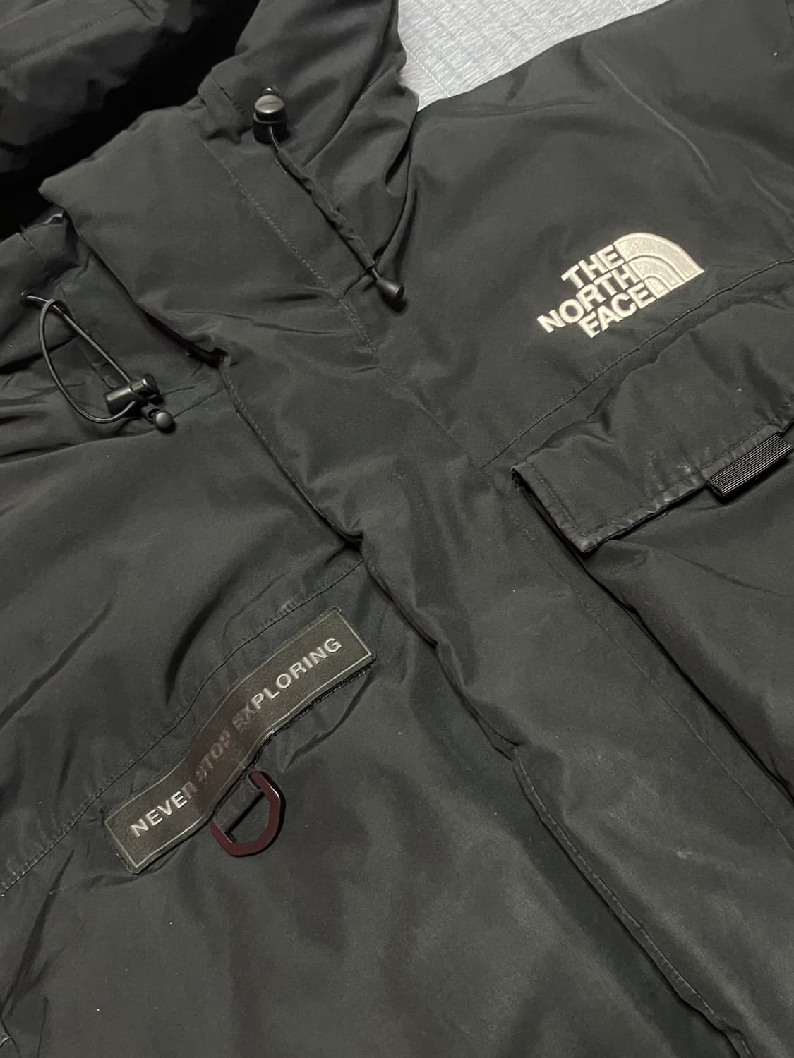 노스페이스 노페 폴라 에어 다운 자켓 숏 패딩 NJ1DM67A 상품이미지4