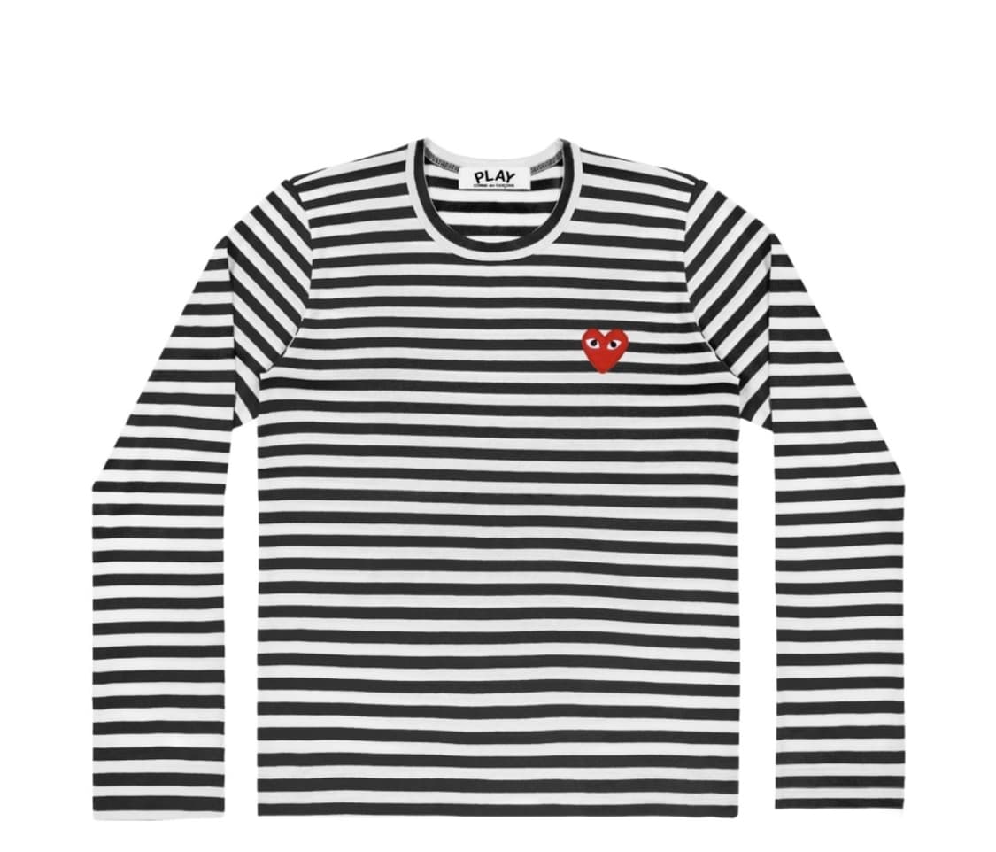 꼼데가르송 스트라이프 롱슬리브 상품이미지1