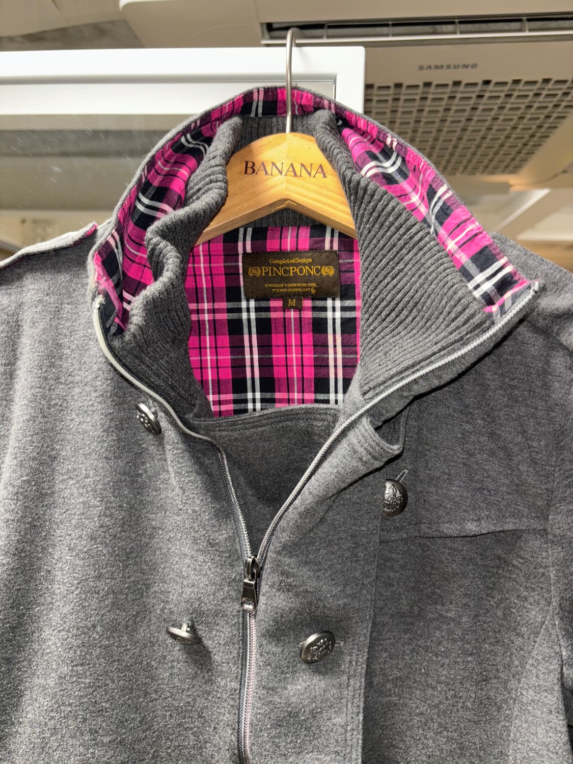 Pinponc 집업 나폴레옹 자켓 상품이미지4