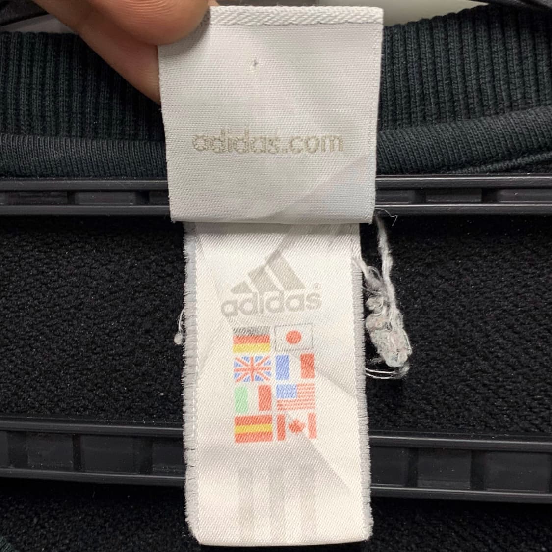 [L] 아디다스 3 STRIPE 맨투맨 스웻셔츠 상품이미지5