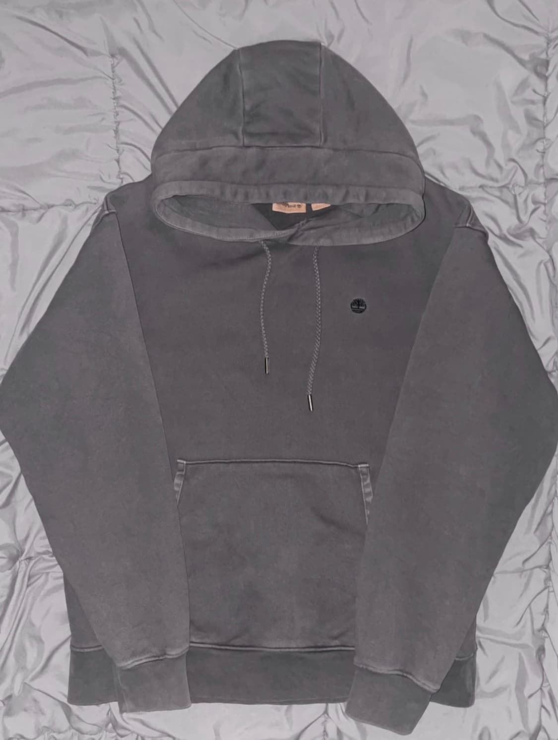팀버랜드 피그먼트 후드티 차콜 상품이미지1