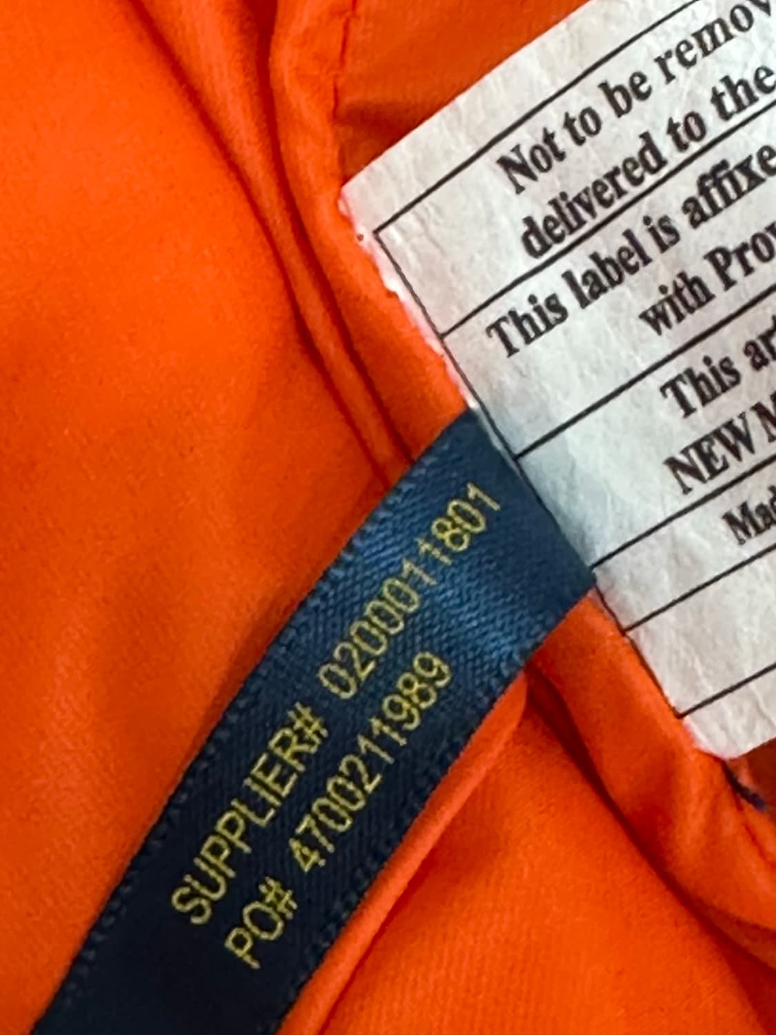 폴로 오렌지 여성 퀼팅 상품이미지9