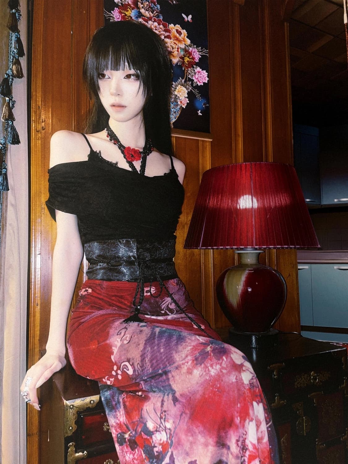 piaoliang 피아오량 오비 벨트 오리엔탈 일브 유카타기모노 갸루고스 상품이미지5