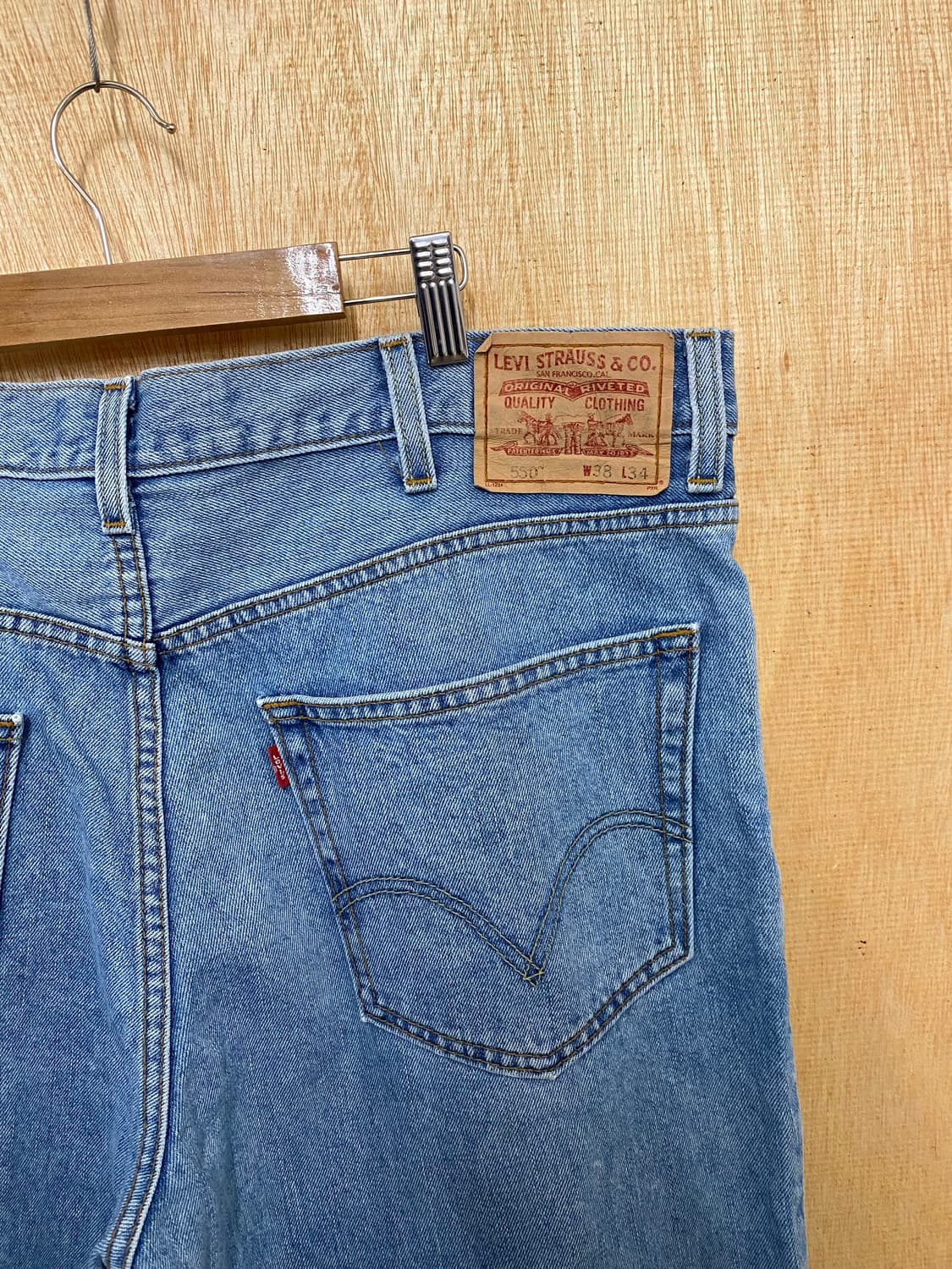 00's LEVI'S 550 denim pants 2000년대 리바이스 상품이미지7