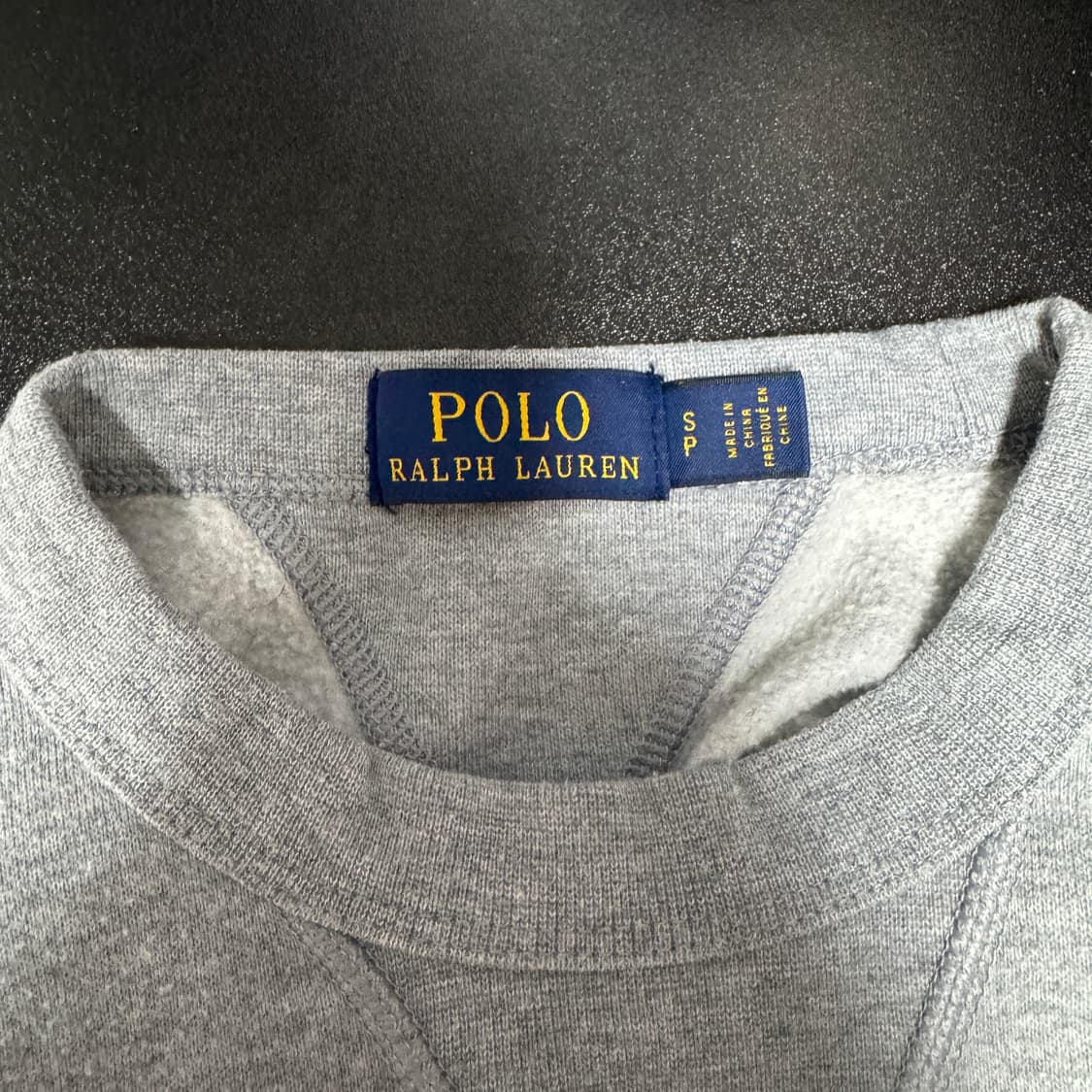 폴로 그레이 맨투맨 팝니다 상품이미지3