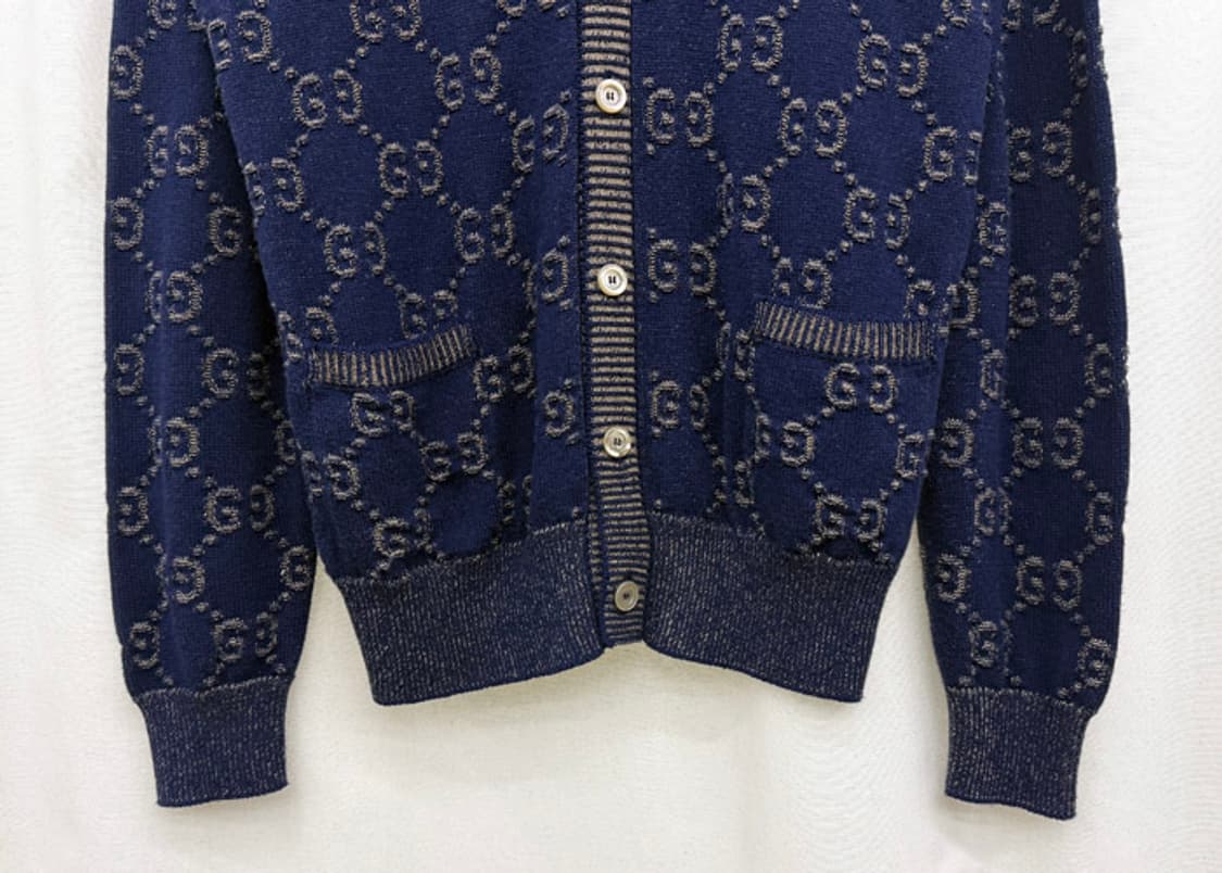 구찌 GG 코튼 자카드 가디건 상품이미지5