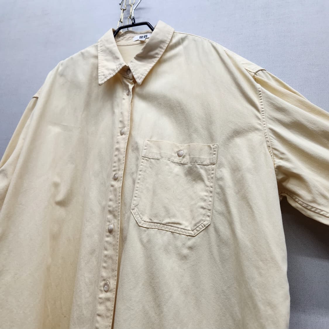 유니클로U 원포켓 오버핏 셔츠 L(2XL) 상품이미지3