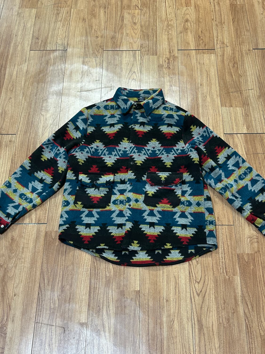 빈티지 아즈텍 나바호 카라 자켓 상품이미지1