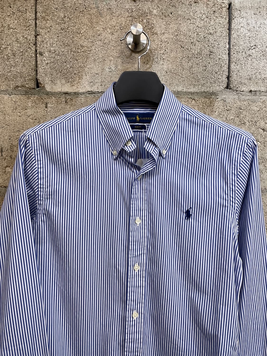 폴로 랄프로렌 슬림 핏 스트라이프 셔츠  상품이미지2