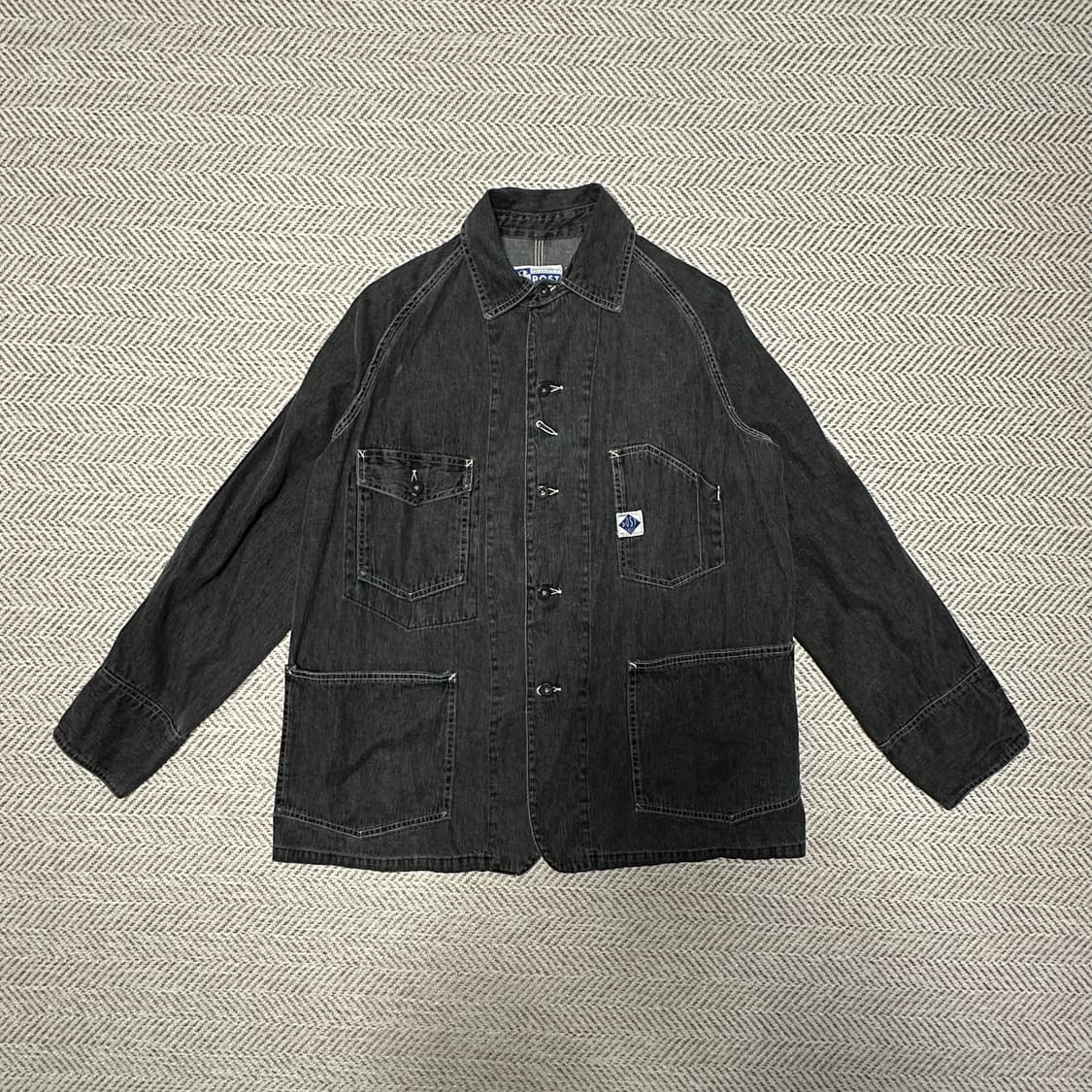 POST OVERALLS overall jacket denim 상품이미지1