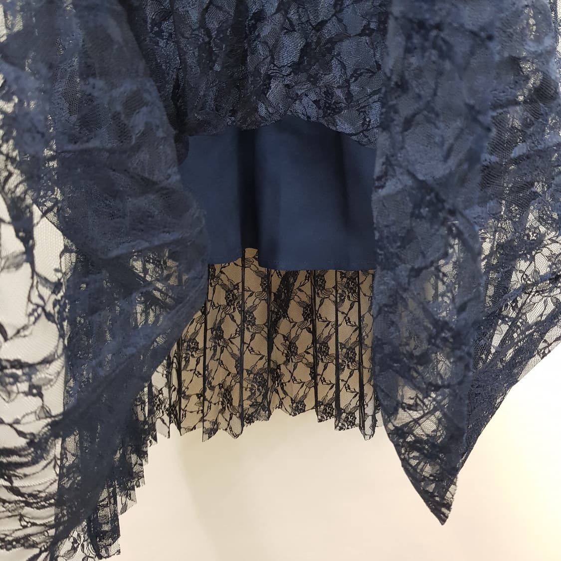 산드로 레이스 플리츠 롱 스커트 1사이즈 상품이미지3