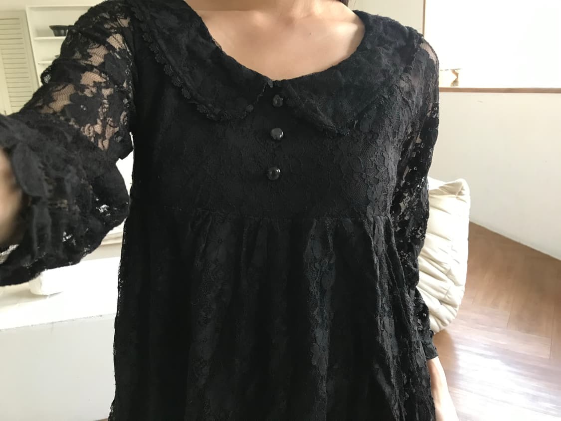 vintage lace one-piece 상품이미지5