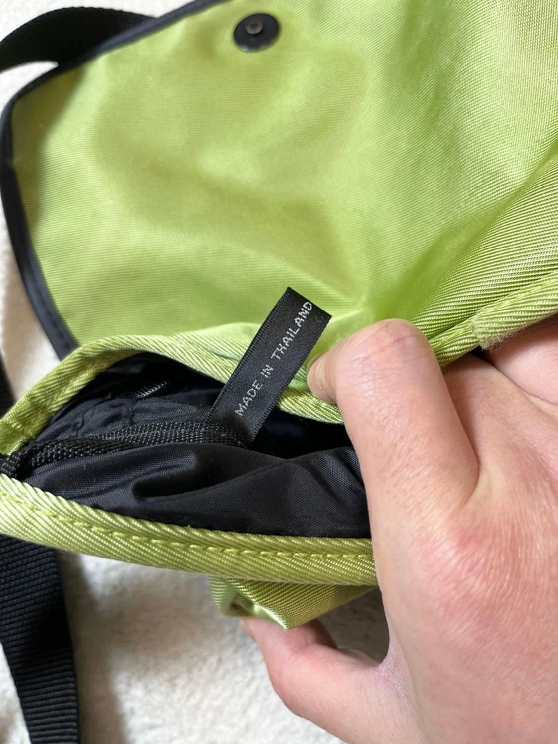 폴로스포츠 00's 라이닝 스퀘어 크로스 백 A1729 상품이미지8