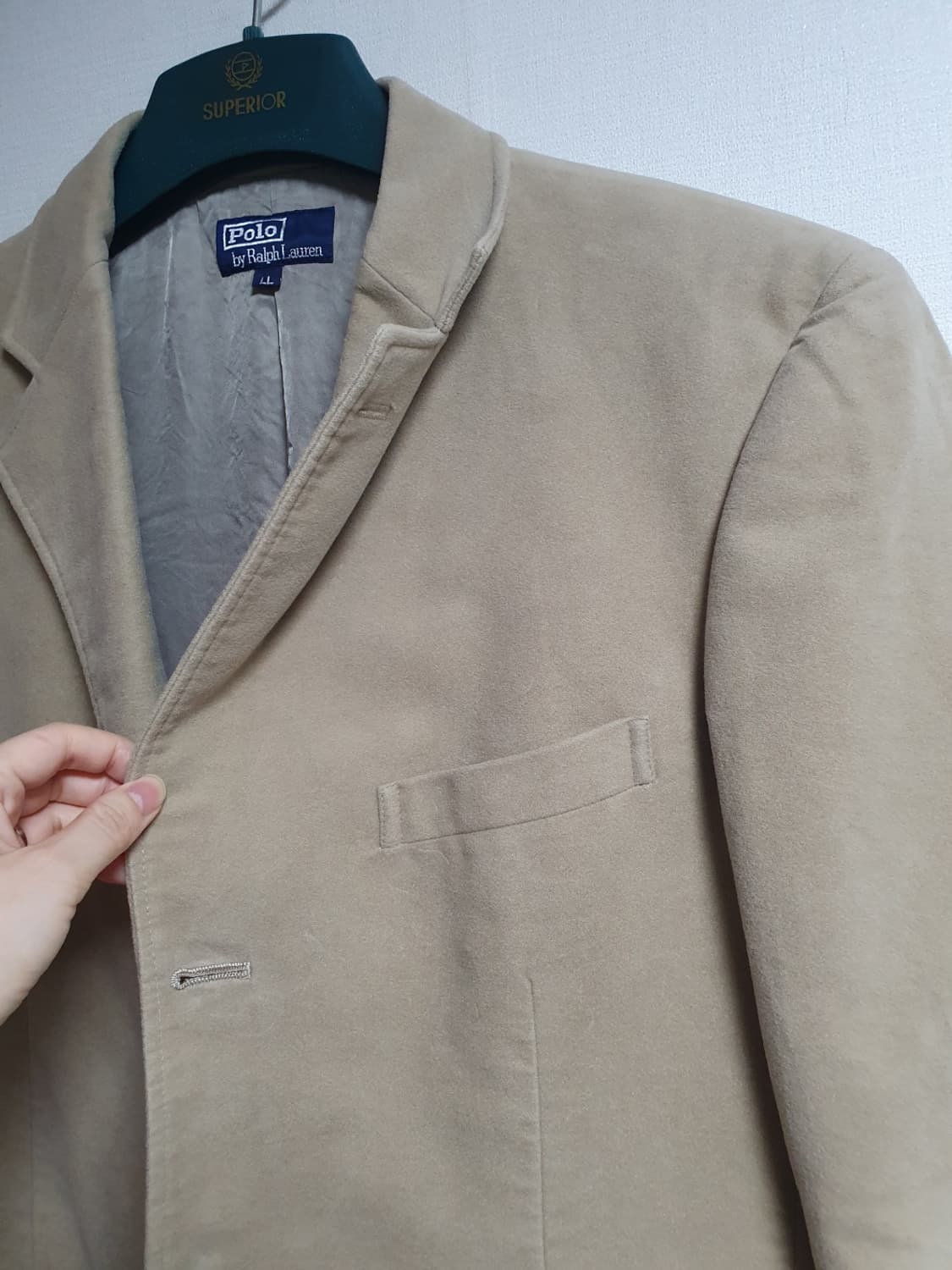 🤎 폴로 랄프로렌 베이지 블레이저 LL 상품이미지3