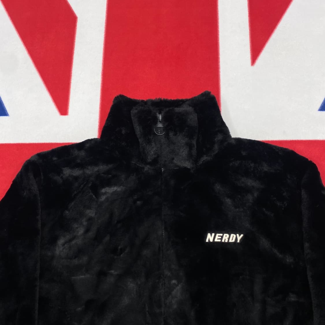 널디 퍼 자켓 S 실측 M  상품이미지2