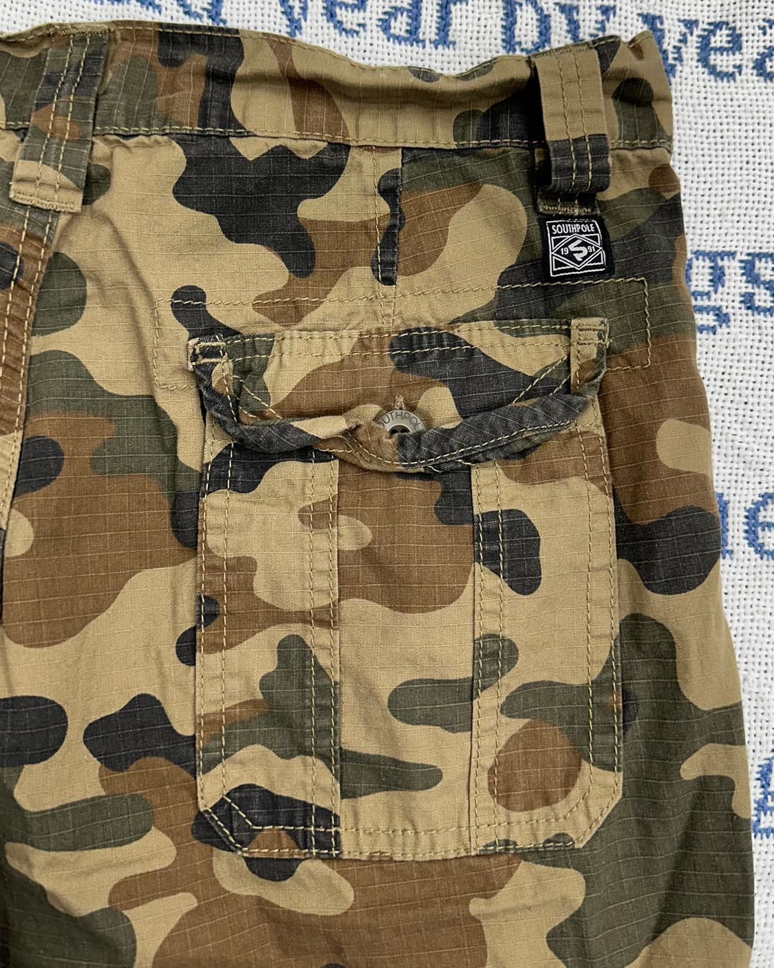 (허단41)SOUTHPOLE 카모 반바지-M2359 상품이미지7