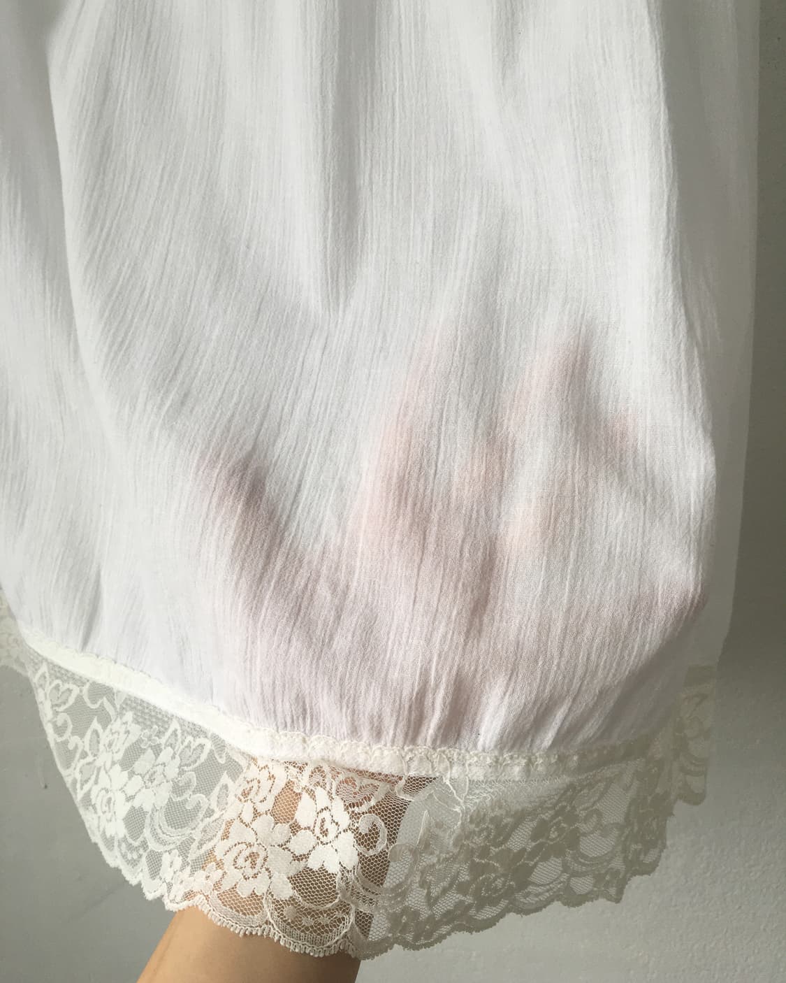 Lace trimming skirt 상품이미지3