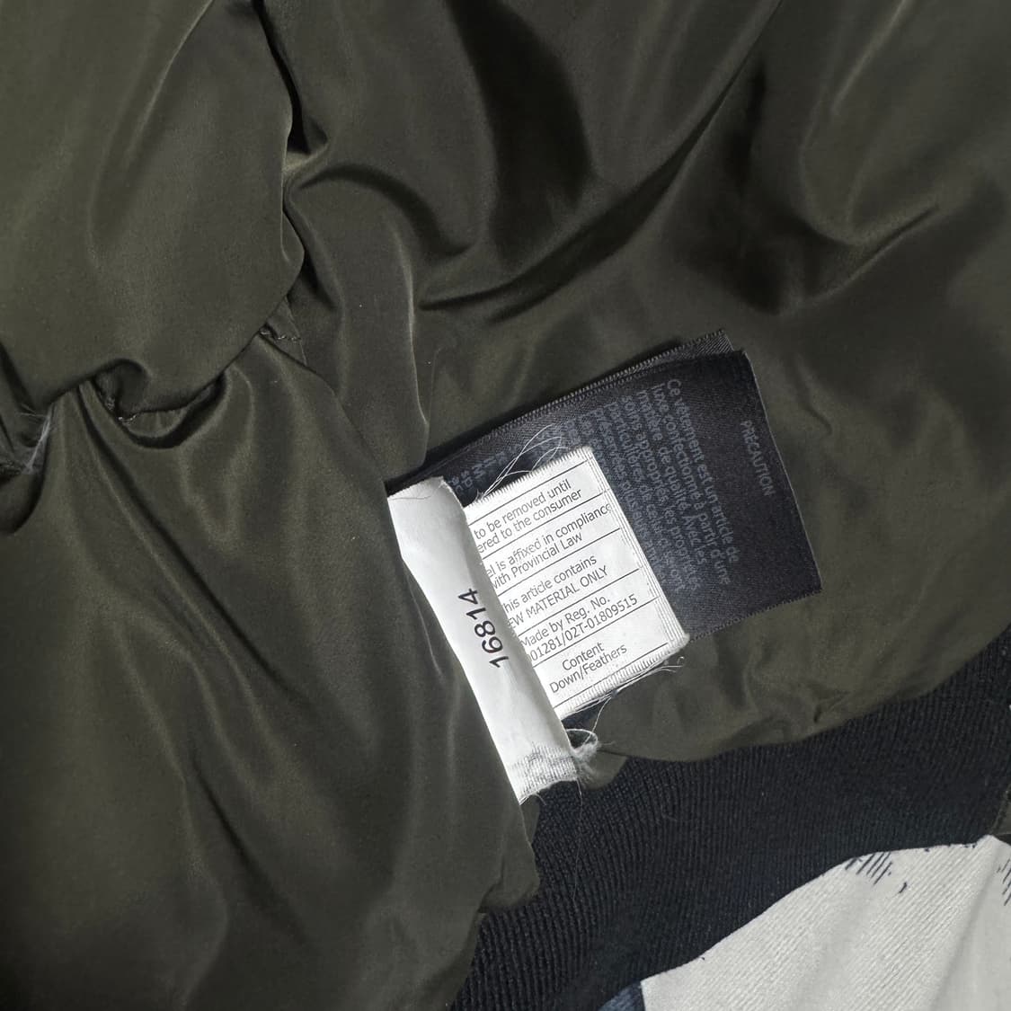정품) 맥케이지 덕다운 패딩점퍼 36 사이즈 (남성 90-95) 상품이미지10