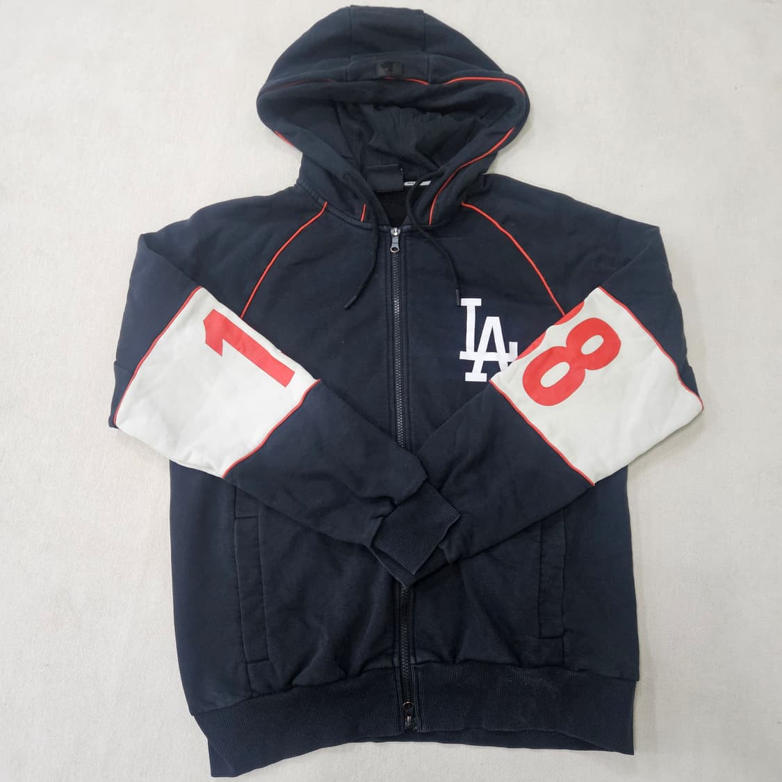 100 MLB 다저스로고 후드집업 0303Y 상품이미지1