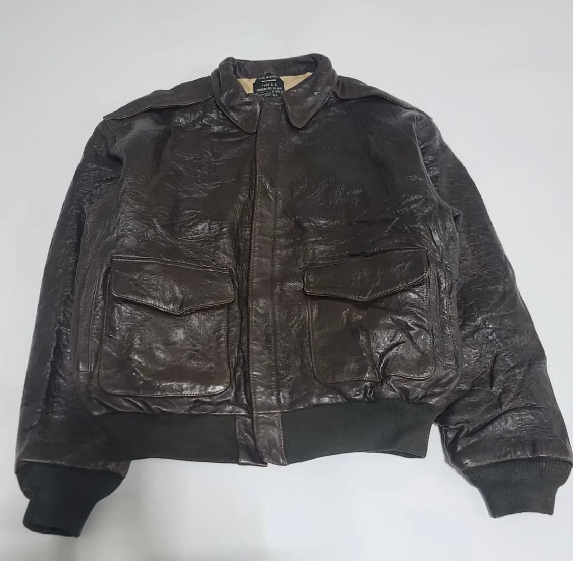 아비렉스 a2 레더자켓 상품이미지1