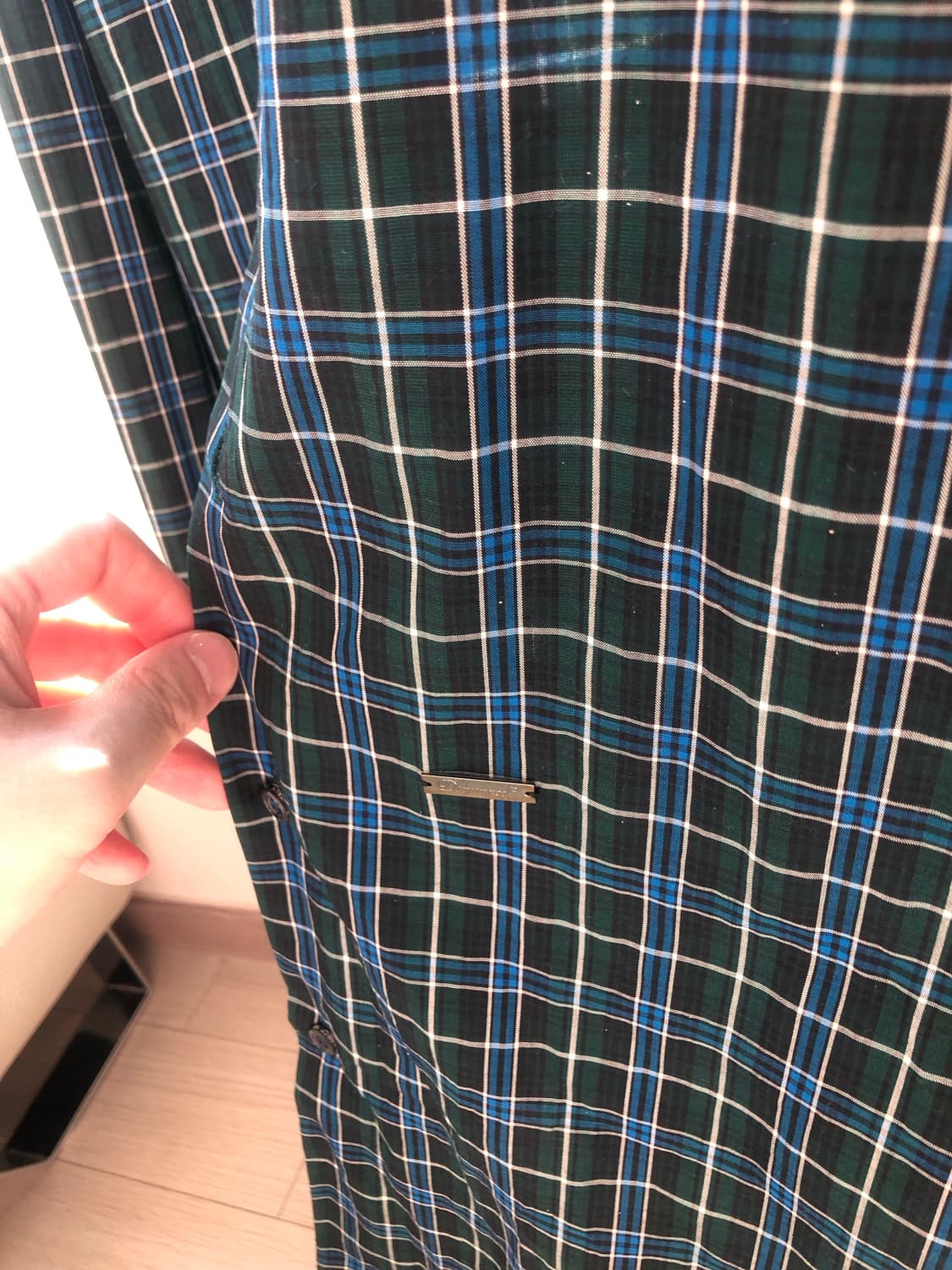 디스퀘어드 체크셔츠 상품이미지4