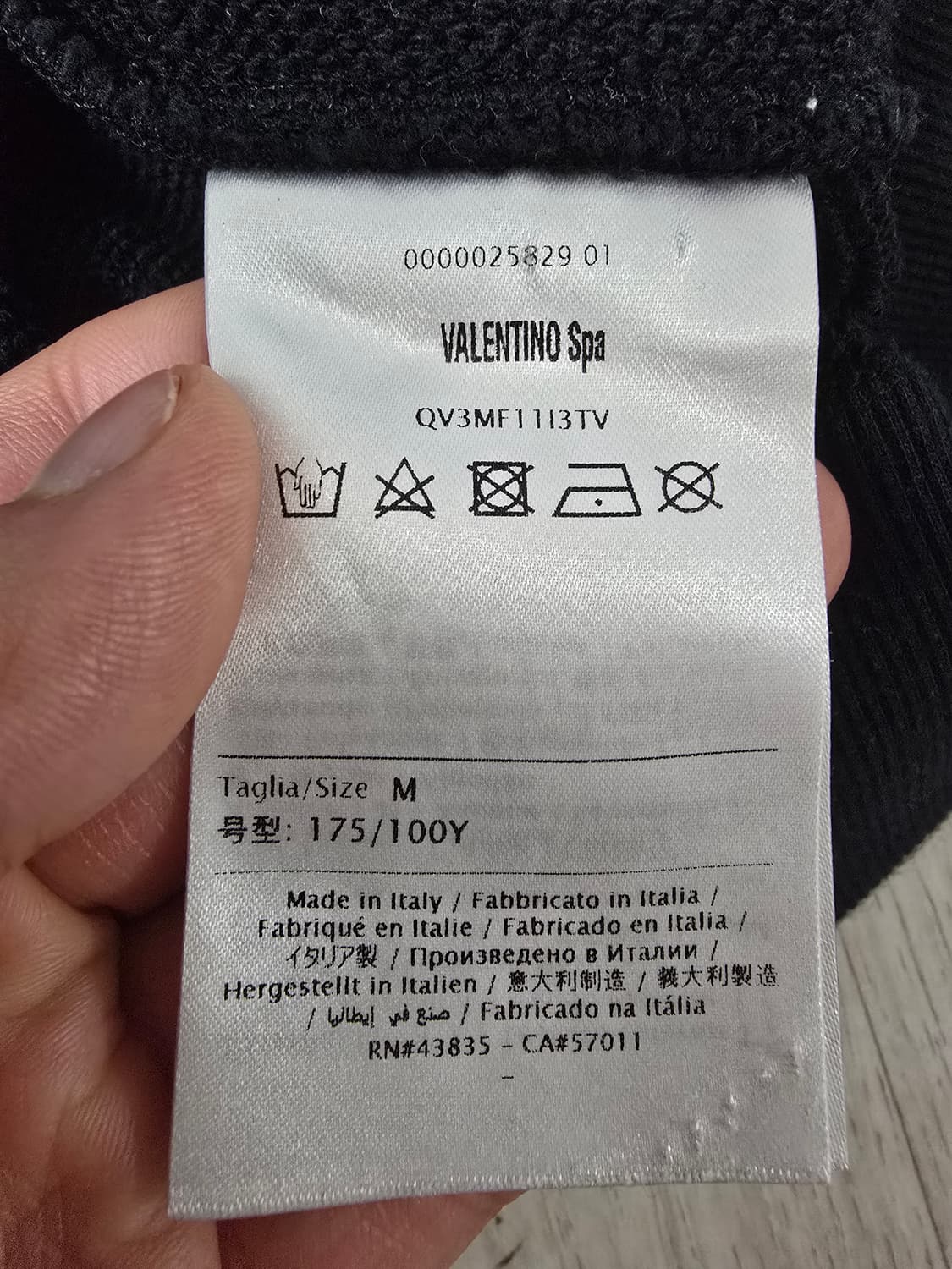 (정품) 발렌티노 후드집업 M 100 (명품 남자 맨투맨) 상품이미지5