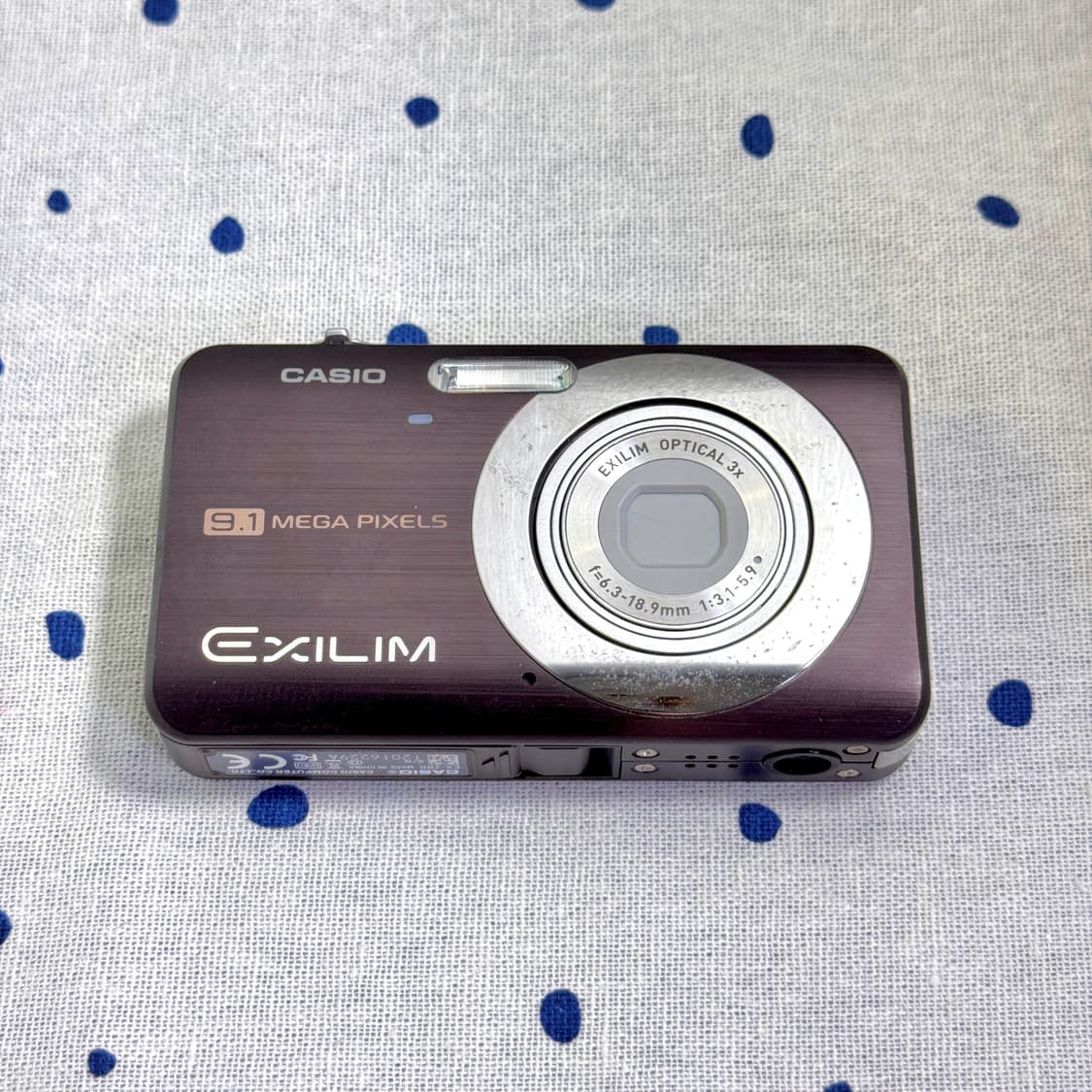 카시오 엑슬림 EX-Z85 브라운 빈티지디카 상품이미지9