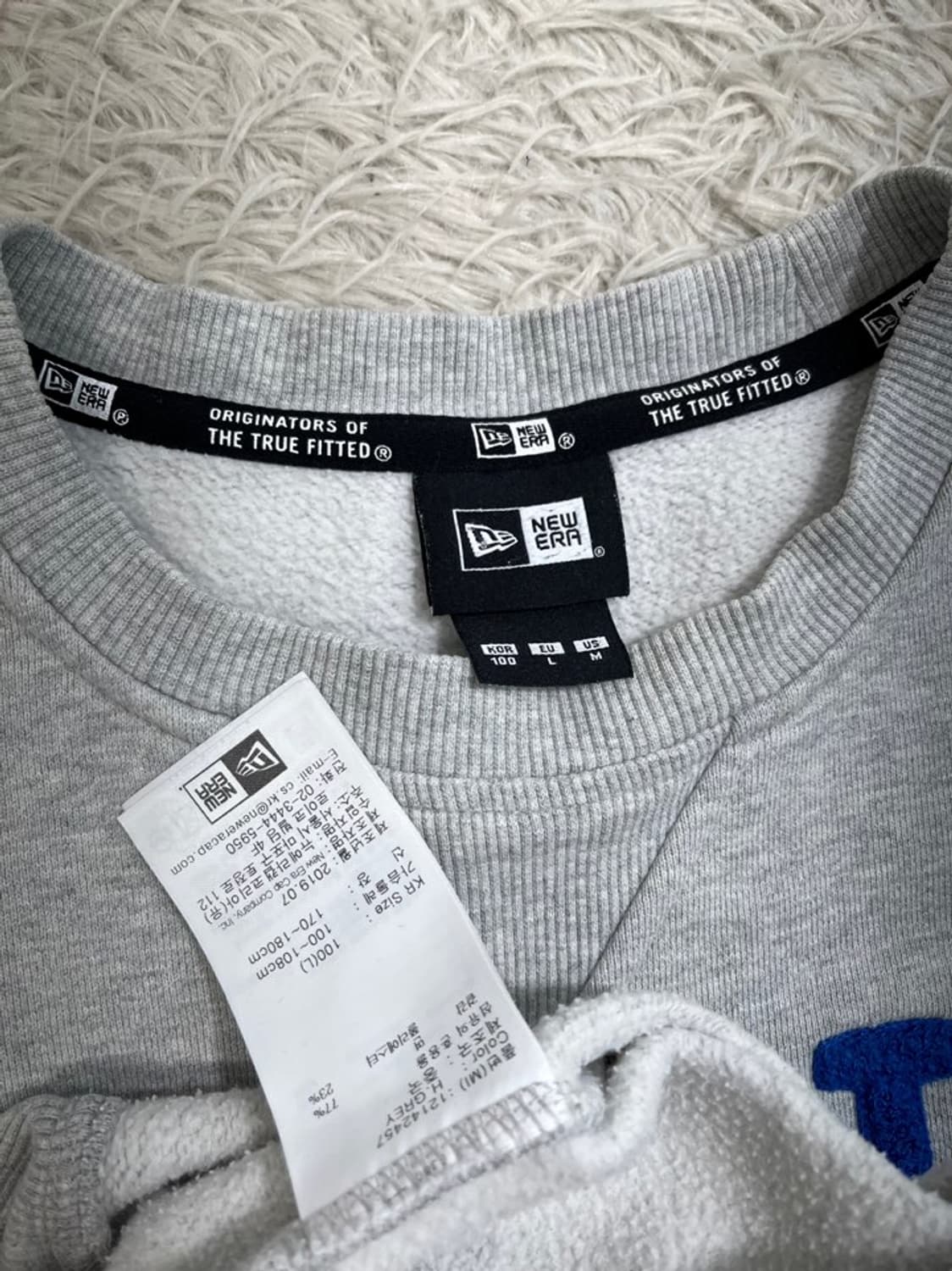 뉴에라 LA 다저스 기모 맨투맨/#623 상품이미지5