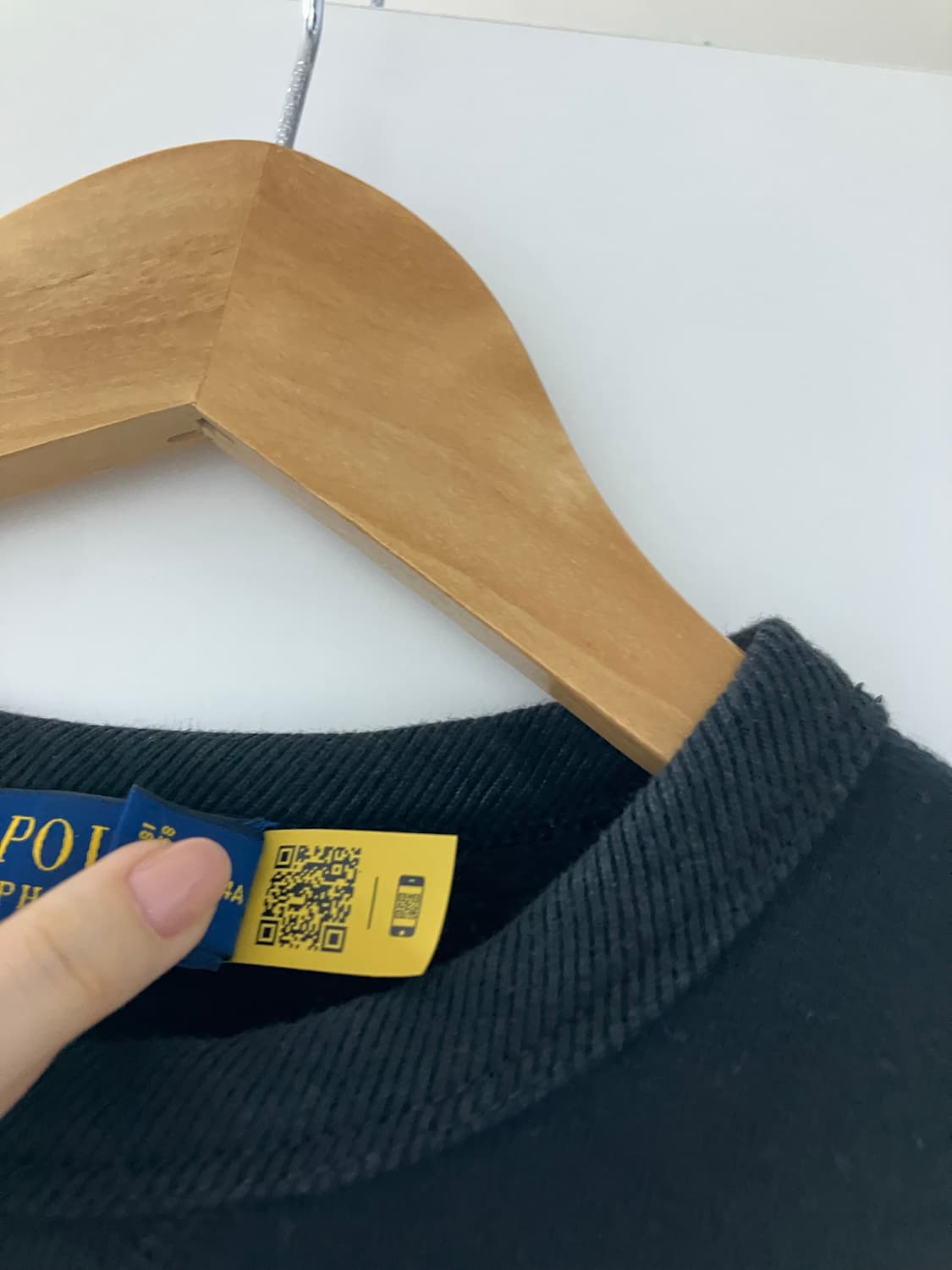 (정품큐알⭕️) 폴로 랄프로렌 여성용 맨투맨 S 상품이미지2