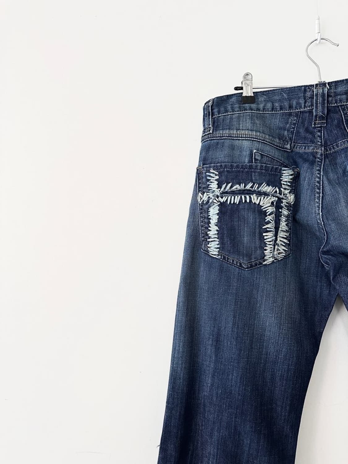 JIMMY TAVERNITI back point denim pants 상품이미지2