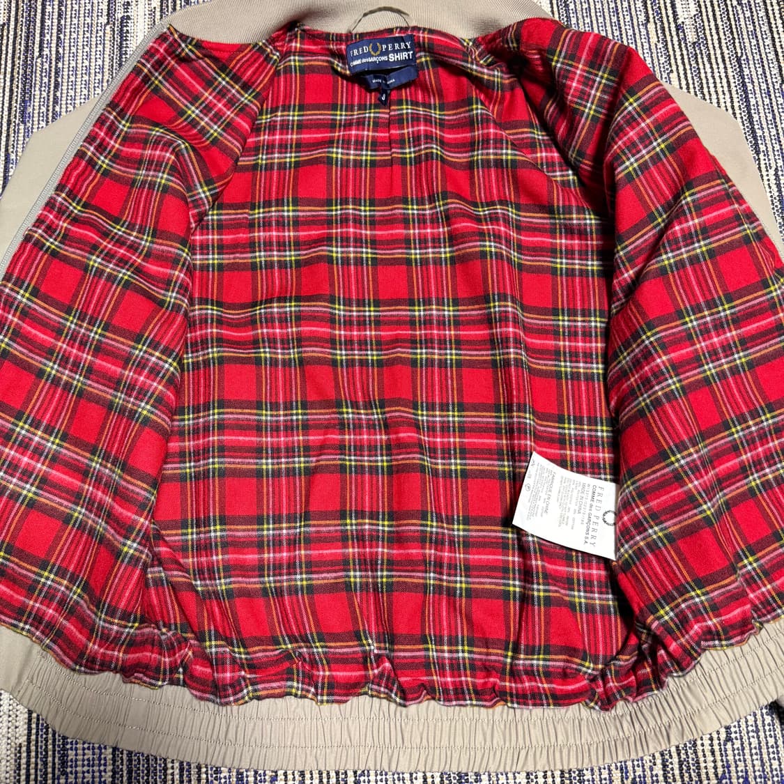 꼼데가르송 x 프레드페리  자켓 상품이미지5