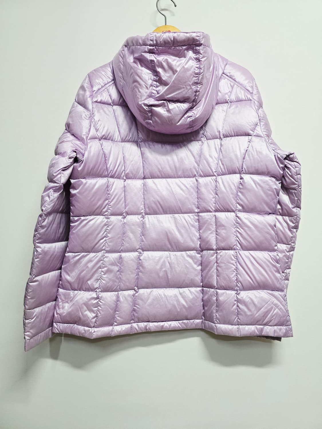 캘빈클라인 경량 후드 패딩 자켓 라벤더 상품이미지4