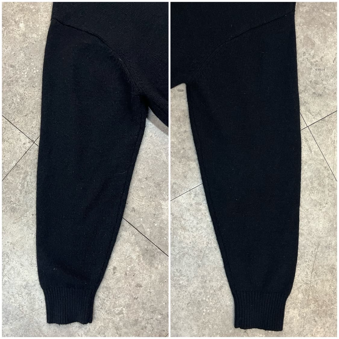 AECA 니트 블랙 S #csz3263 상품이미지9