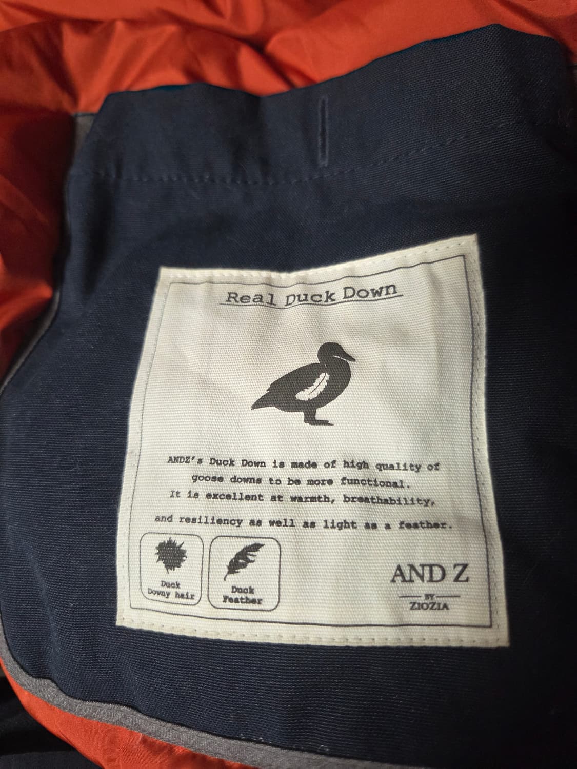 앤드지 by 지오지아 리얼구스 패딩 105 상품이미지9