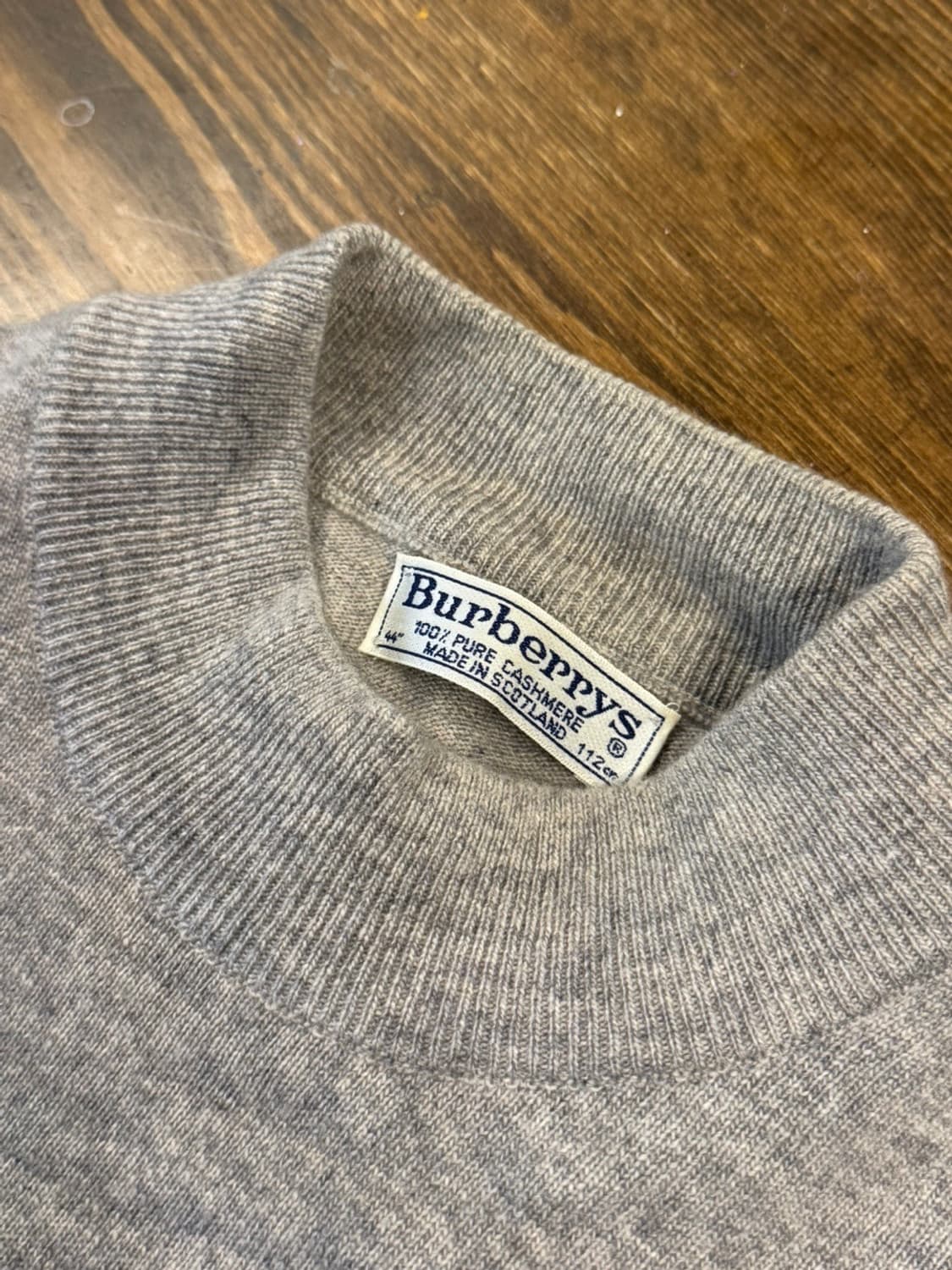 80s 버버리 모호크넥 니트 105 상품이미지7