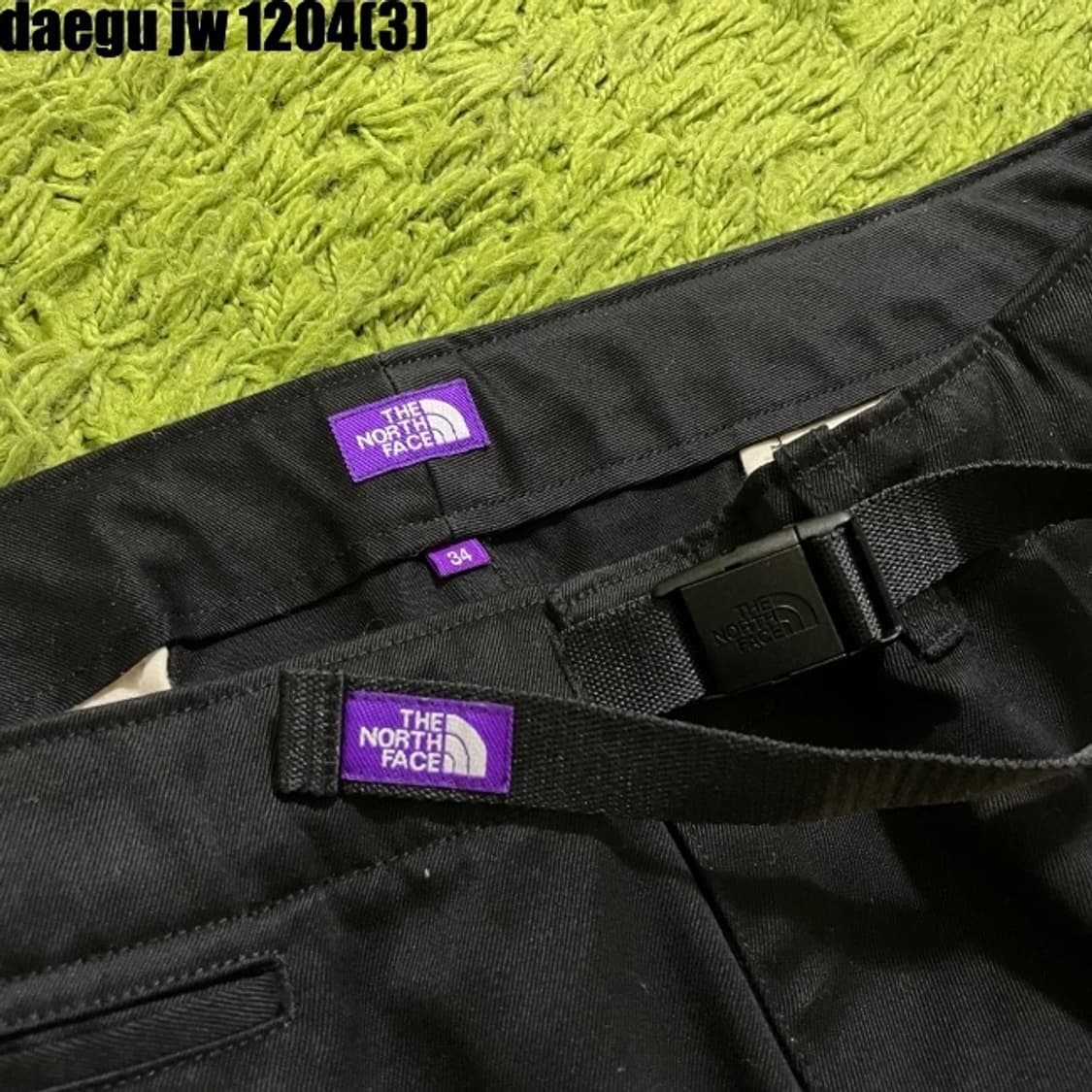 노스페이스 퍼플로고 면바지 34 상품이미지6