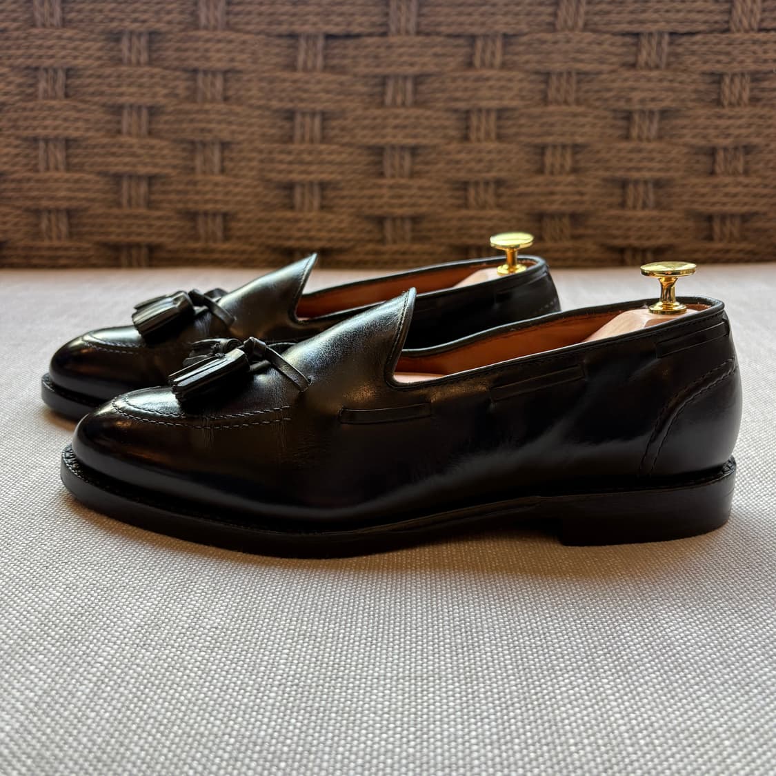 [7]USA Allen Edmonds Acheson 블랙 카프 태슬로퍼 상품이미지3