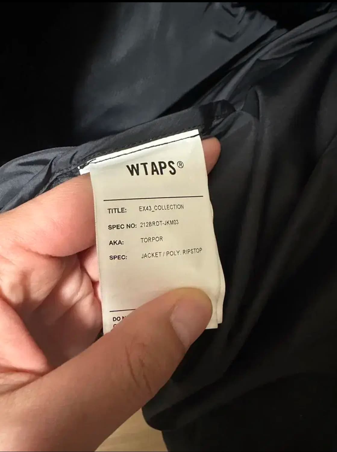 더블탭스 Wtaps torpor 패딩 XL 상품이미지2
