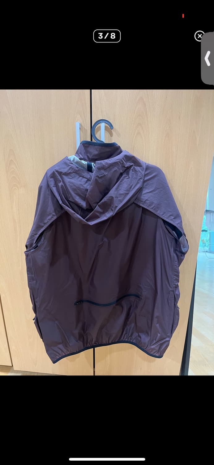 나이키 x 트레이크 녹타 NRG LR 트랙 자켓 다크 와인 L 상품이미지3