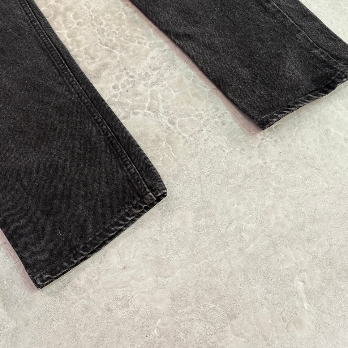 [36/32] 90s USA🇺🇸 리바이스 505 오렌지 탭 블랙 흑청 상품이미지2